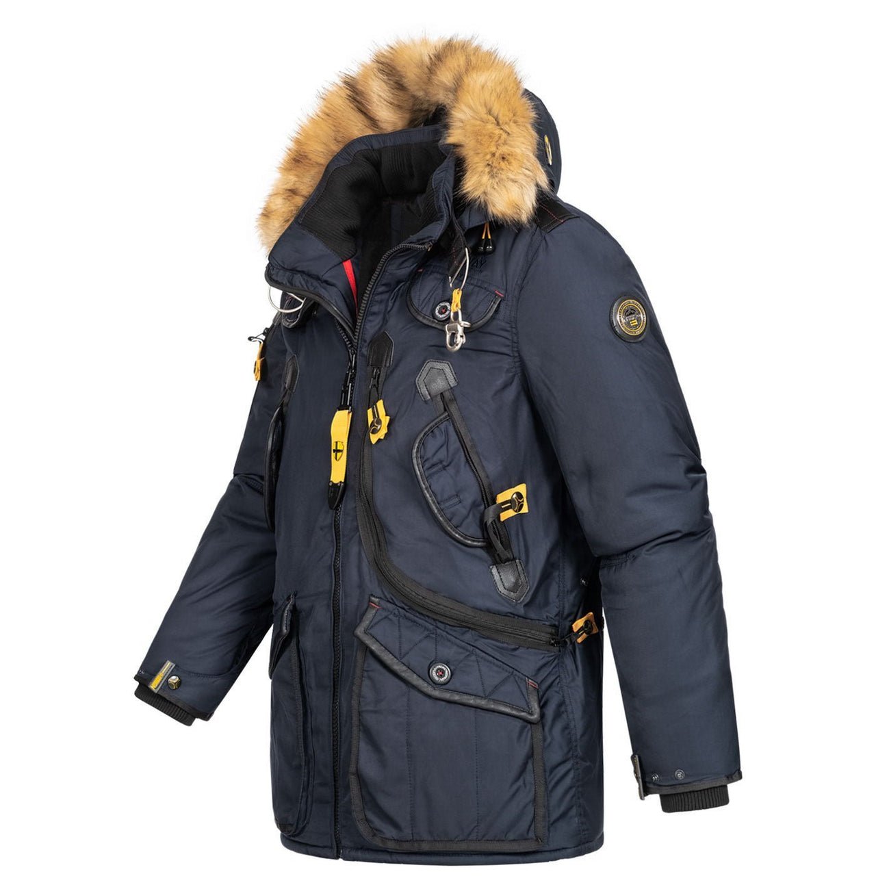 Geographical Norway Agaros Homme - Parka Marine - Geographical Norway - S Marine