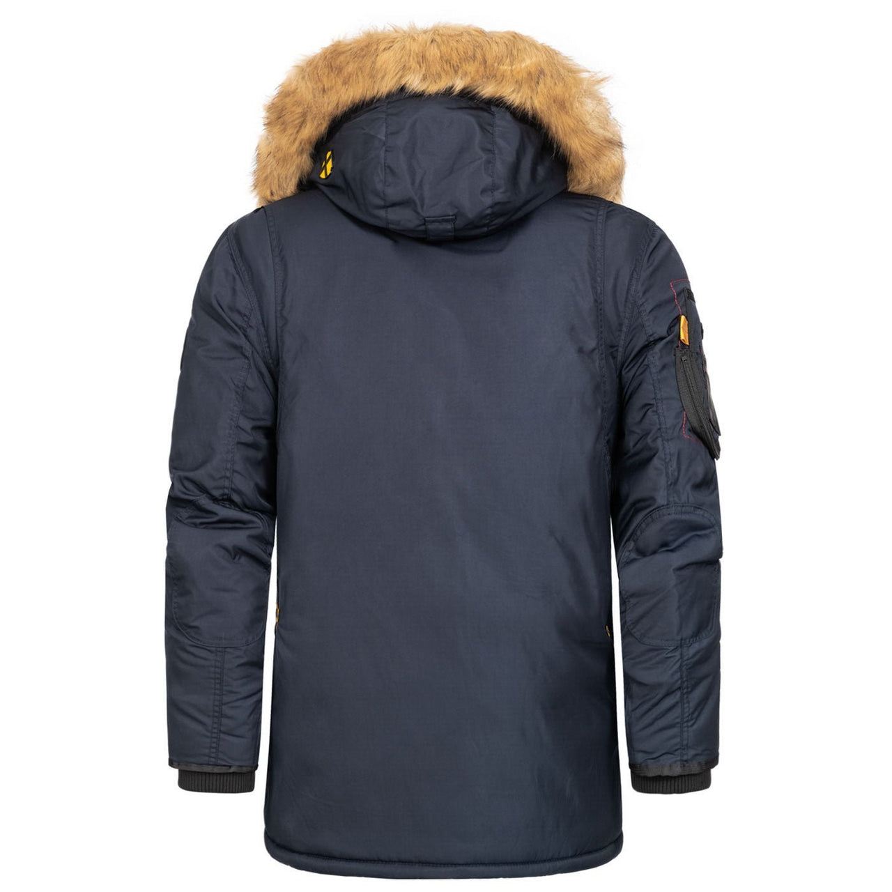 Geographical Norway Agaros Homme - Parka Marine - Geographical Norway - S Marine