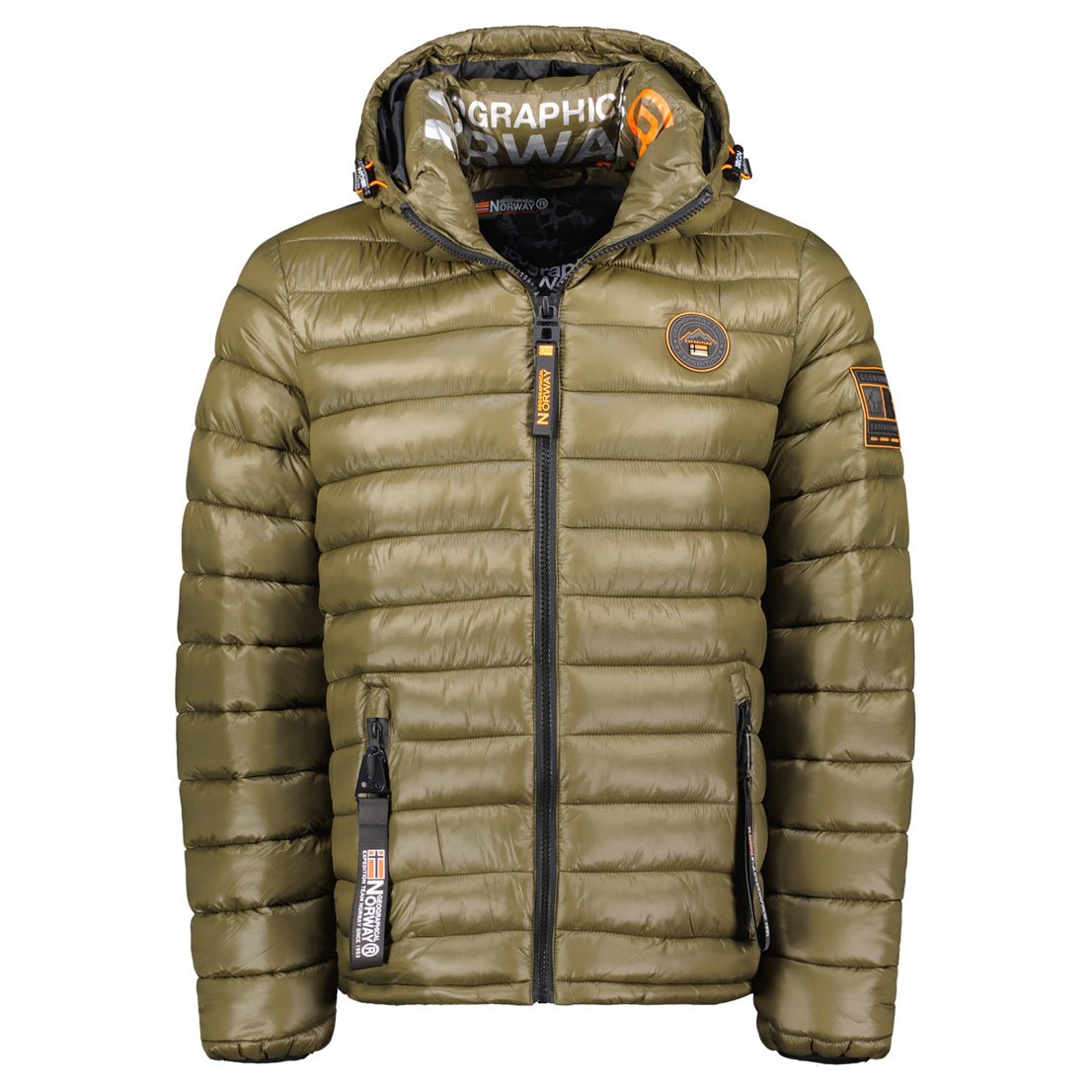 Geographical Norway Bavalny Homme - Parka Kaki - Geographical Norway - S Kaki