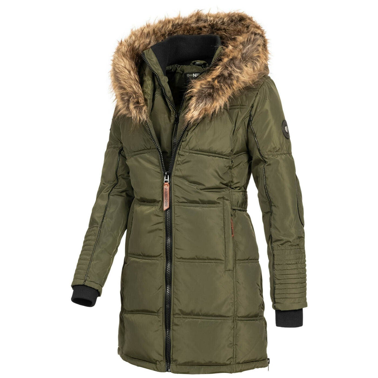 Geographical Norway Beautiful Femme - Parka Kaki - Geographical Norway - S Kaki