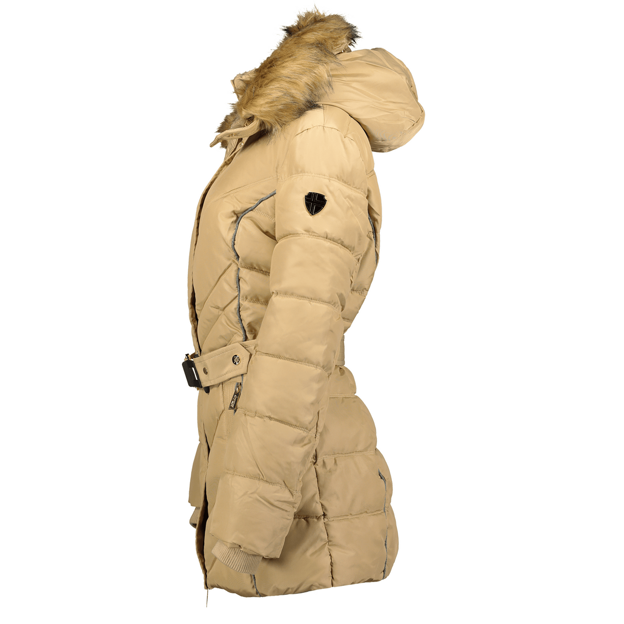 Geographical Norway Becky Femme - Parka femme Beige - Geographical Norway - S Beige