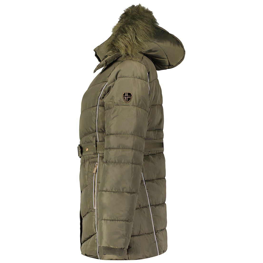 Geographical Norway Becky Femme - Parka femme Kaki - Geographical Norway - S Kaki