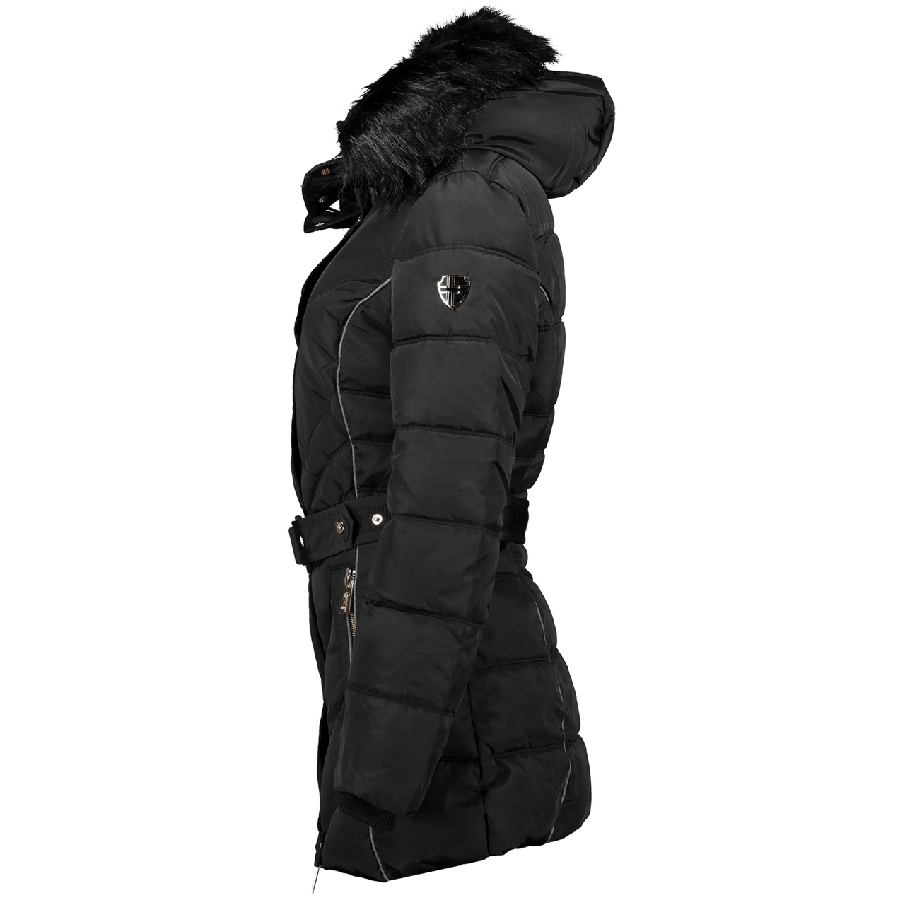 Geographical Norway Becky Femme - Parka femme Noir - Geographical Norway - S Noir