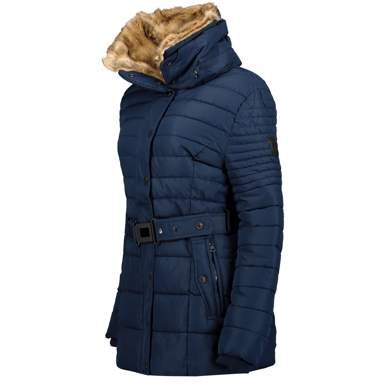 Geographical Norway Bellena Femme - Parka matelassée Marine - Geographical Norway - S Marine
