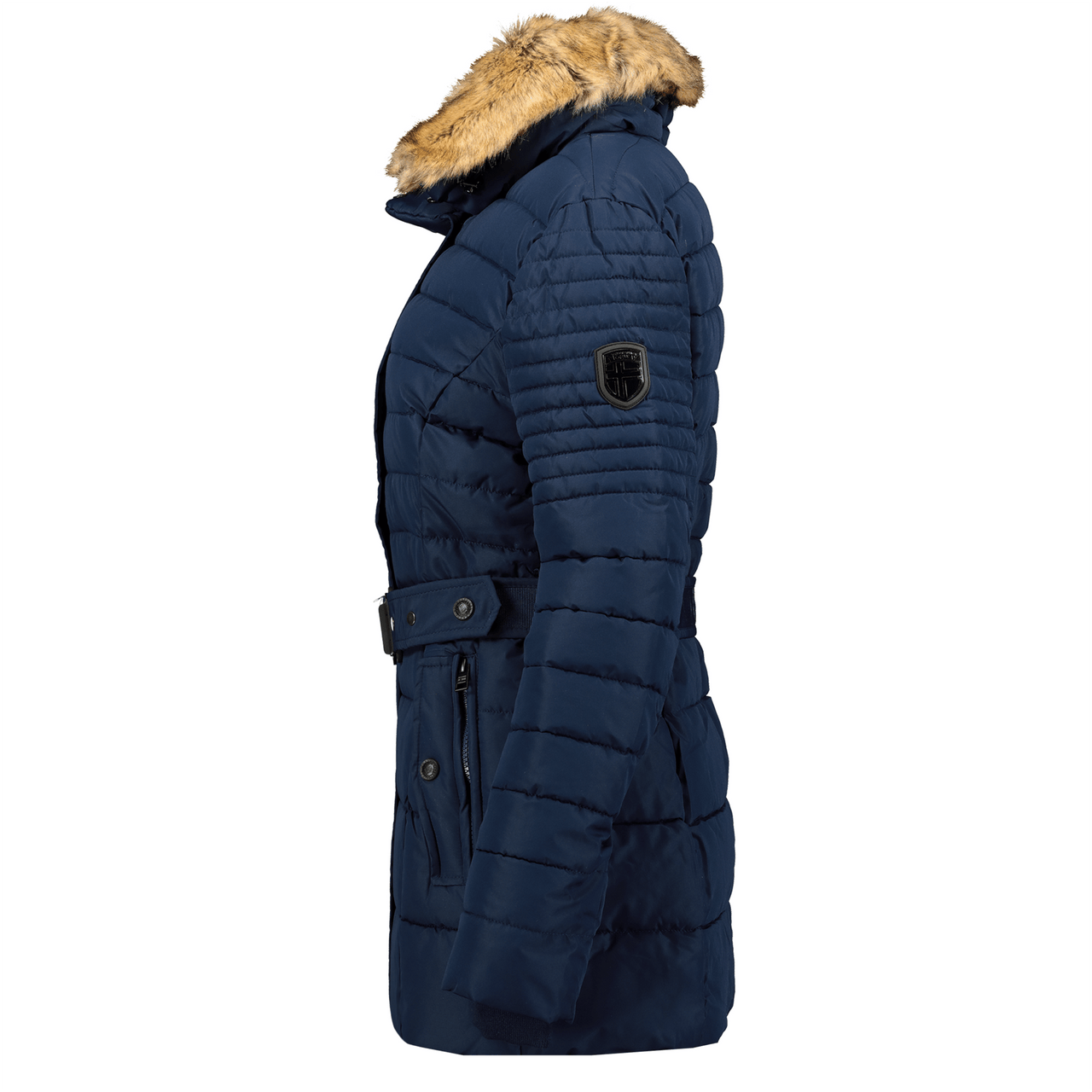 Geographical Norway Bellena Femme - Parka matelassée Marine - Geographical Norway - S Marine