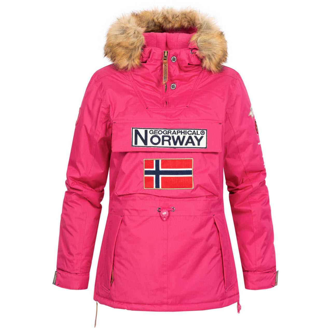 Geographical Norway Bridget Femme - Parka Rose Flash - Geographical Norway - S Rose Flash