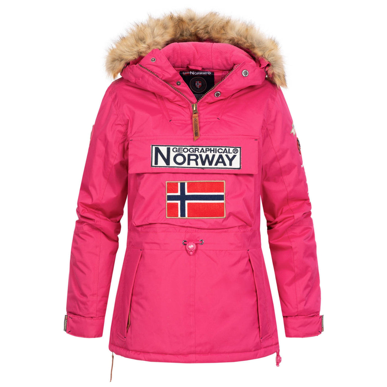 Geographical Norway Bridget Femme - Parka Rose Flash - Geographical Norway - S Rose Flash