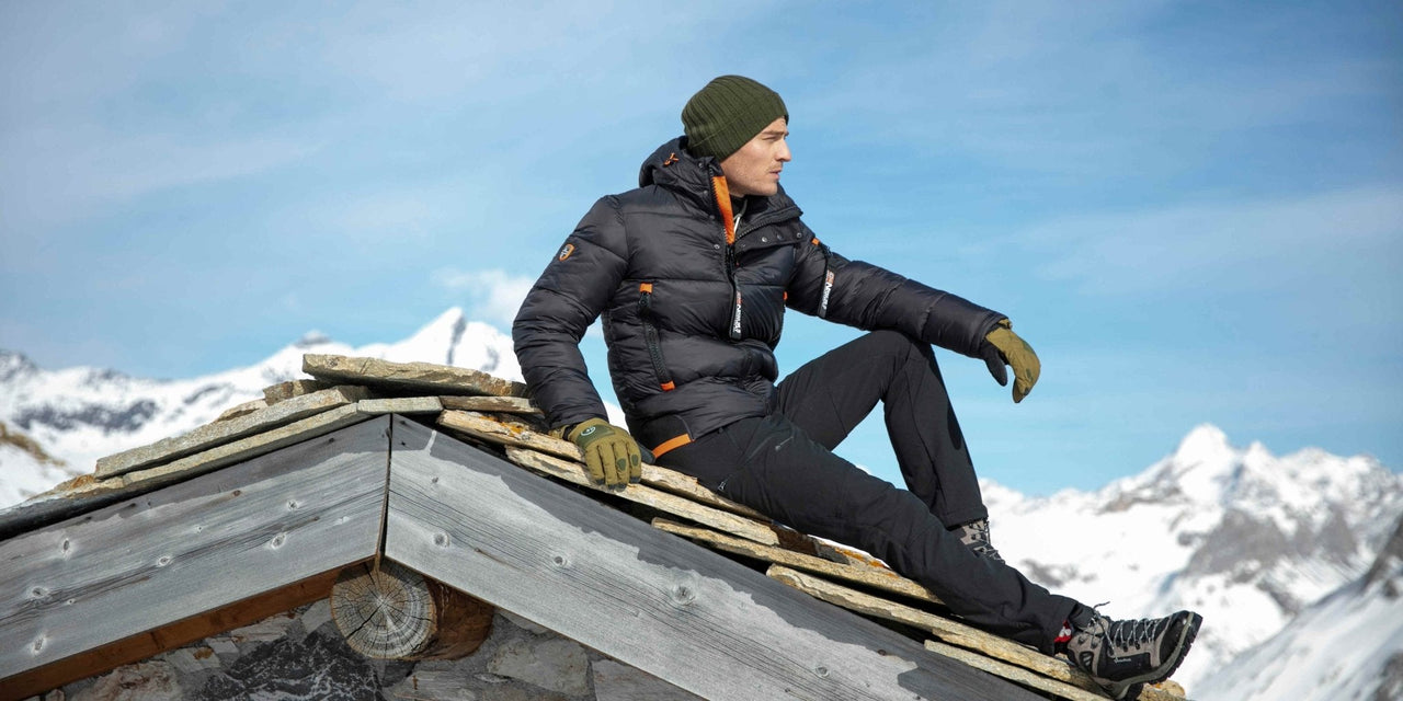 Geographical Norway Calix Homme - Blouson matelassé Gris Clair - Geographical Norway - S Gris Clair