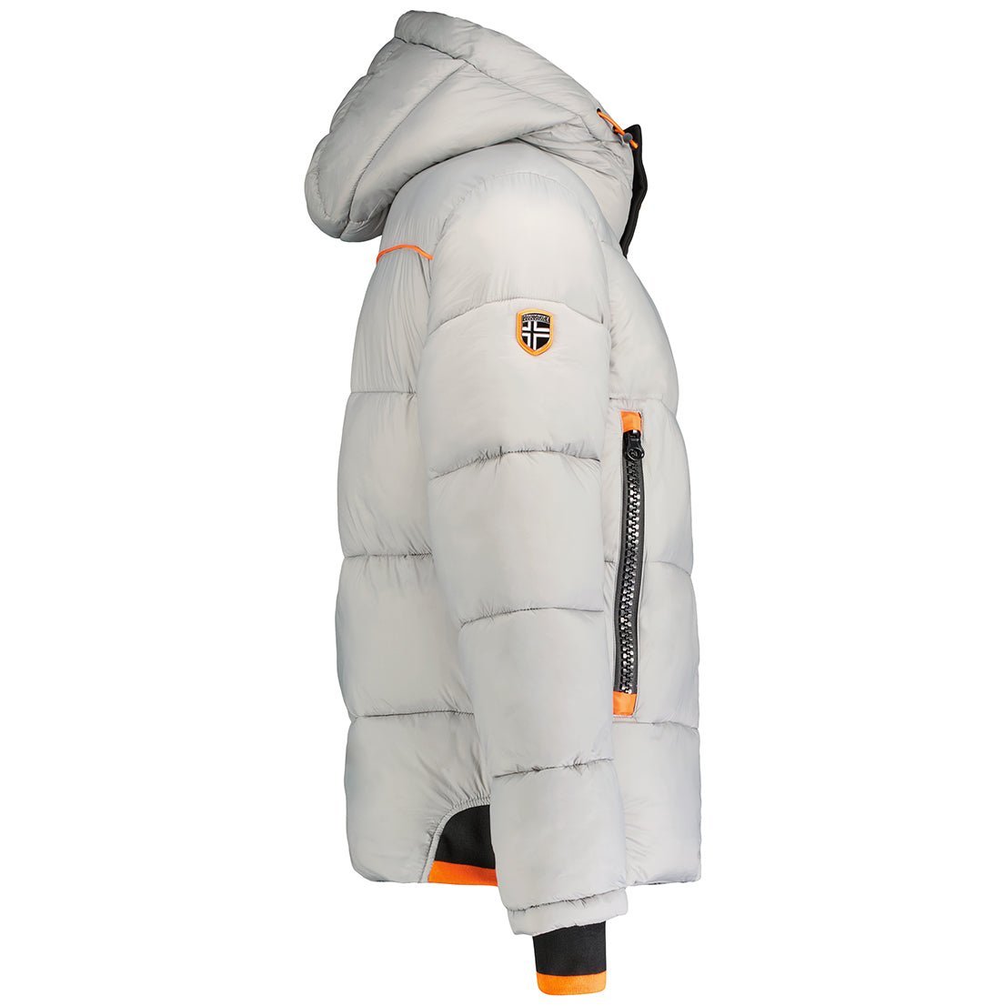 Geographical Norway Calix Homme - Blouson matelassé Gris Clair - Geographical Norway - S Gris Clair