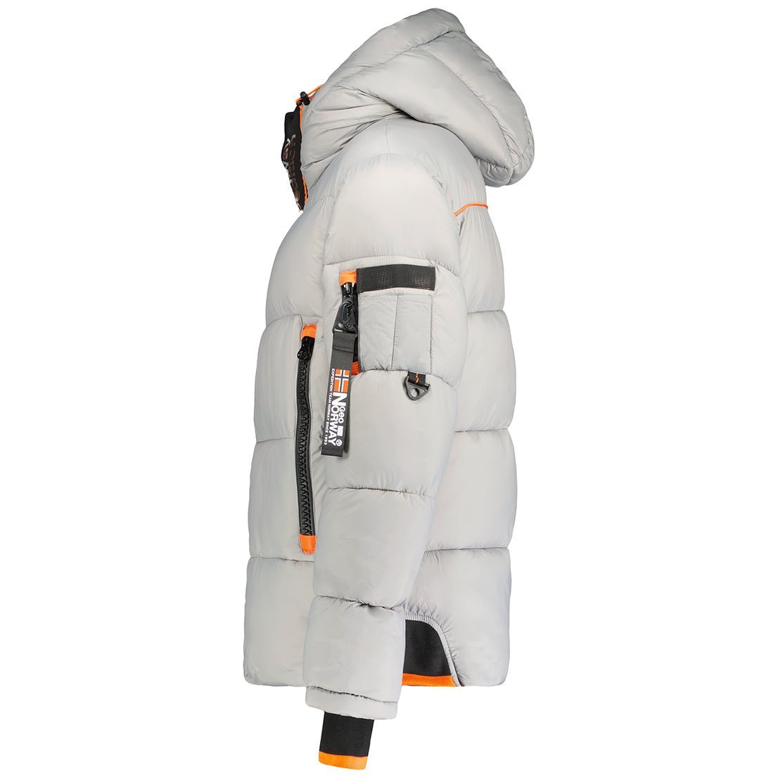 Geographical Norway Calix Homme - Blouson matelassé Gris Clair - Geographical Norway - S Gris Clair