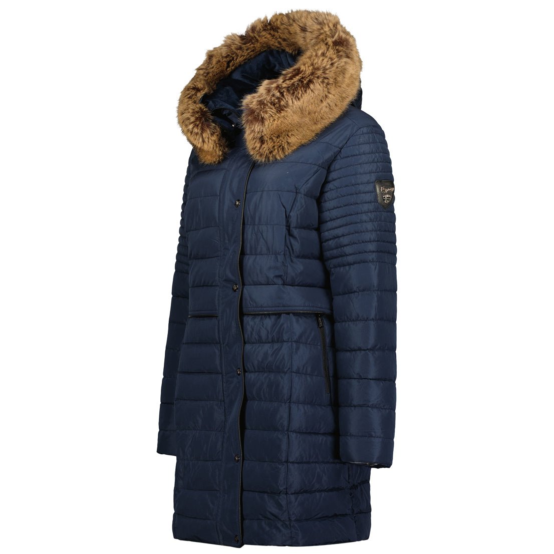 Geographical Norway Charlize Femme - Parka Marine - Geographical Norway - S Marine
