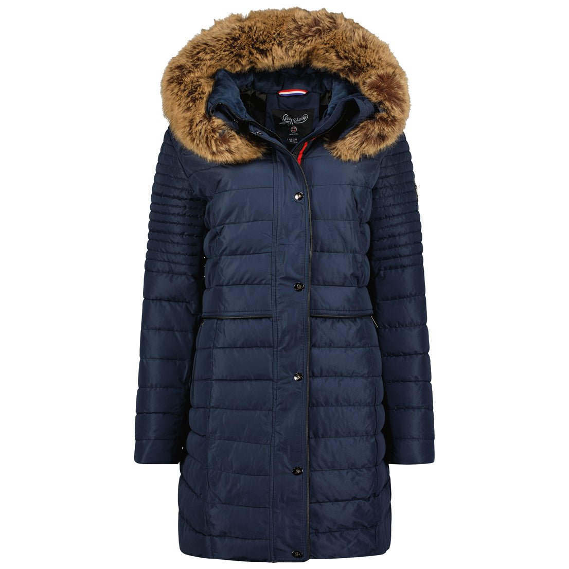Geographical Norway Charlize Femme - Parka Marine - Geographical Norway - S Marine