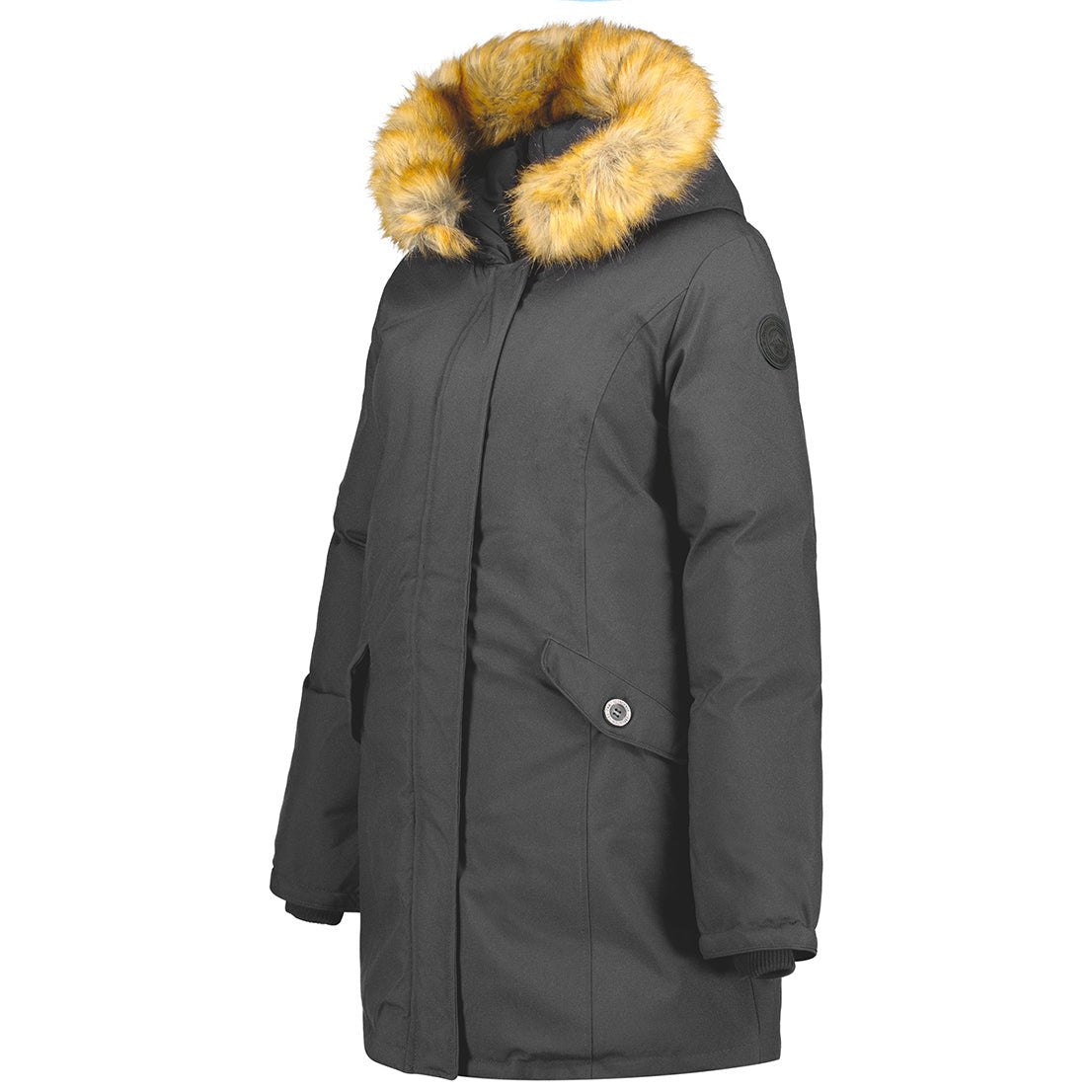 Geographical Norway Dinasty Femme - Parka Gris Fonce - Geographical Norway - S Gris Fonce