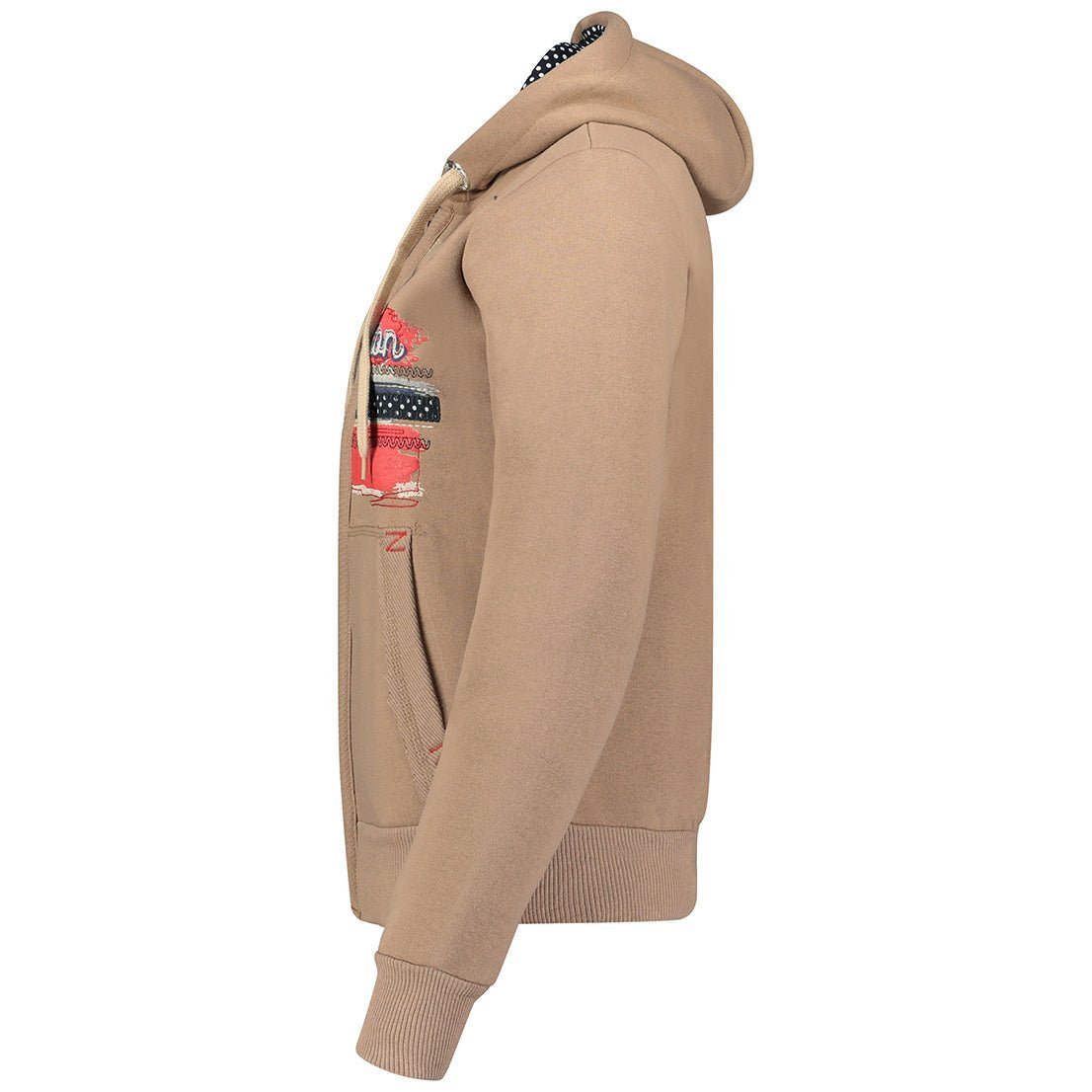 Geographical Norway Farlotte Femme - Sweat à capuche Taupe - Geographical Norway - S Taupe