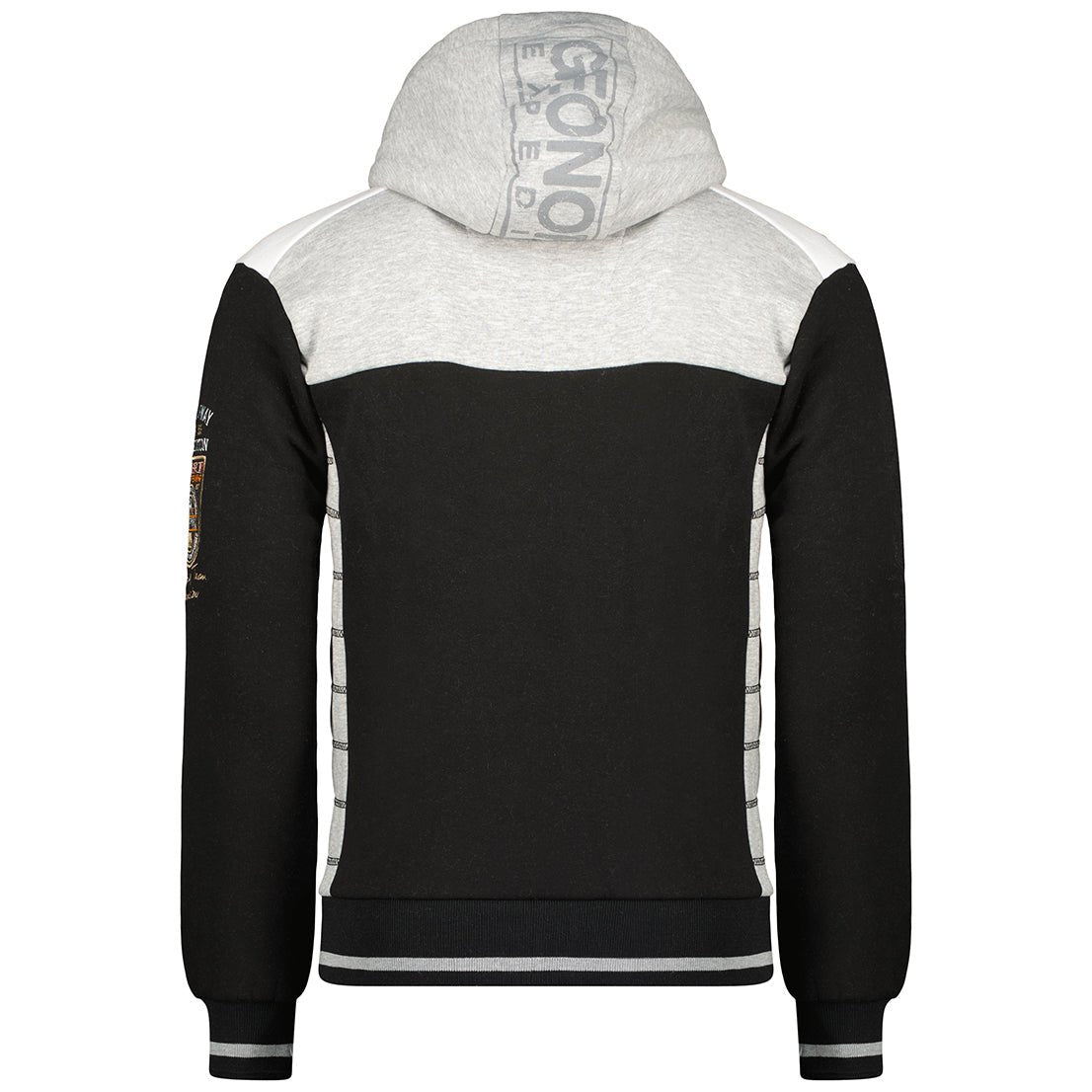 Geographical Norway Geday Homme - Sweat zippé Noir - Geographical Norway - S Noir