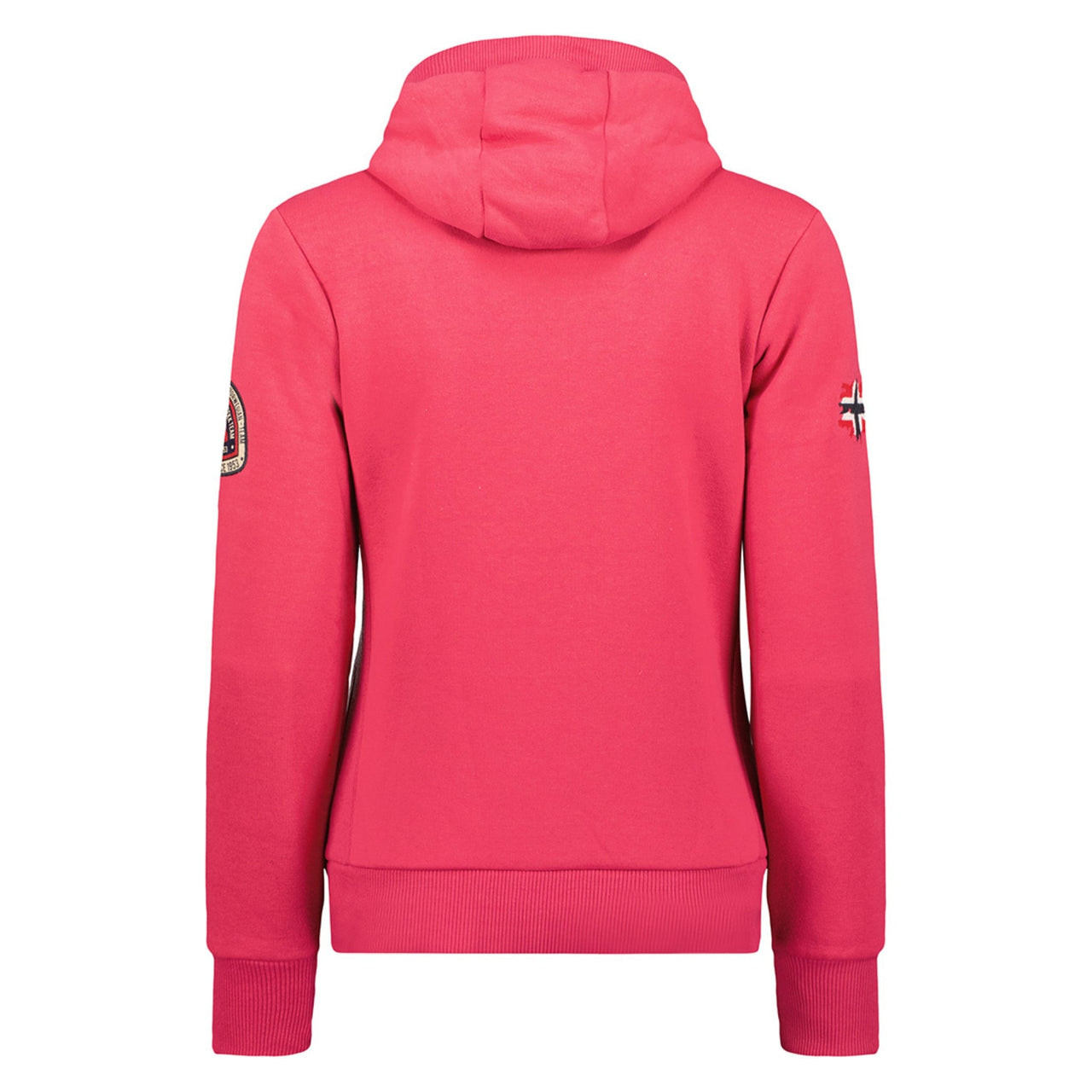 Geographical Norway Goptaine Femme - Sweat passe - tête Rose Flash - Geographical Norway - S Rose Flash