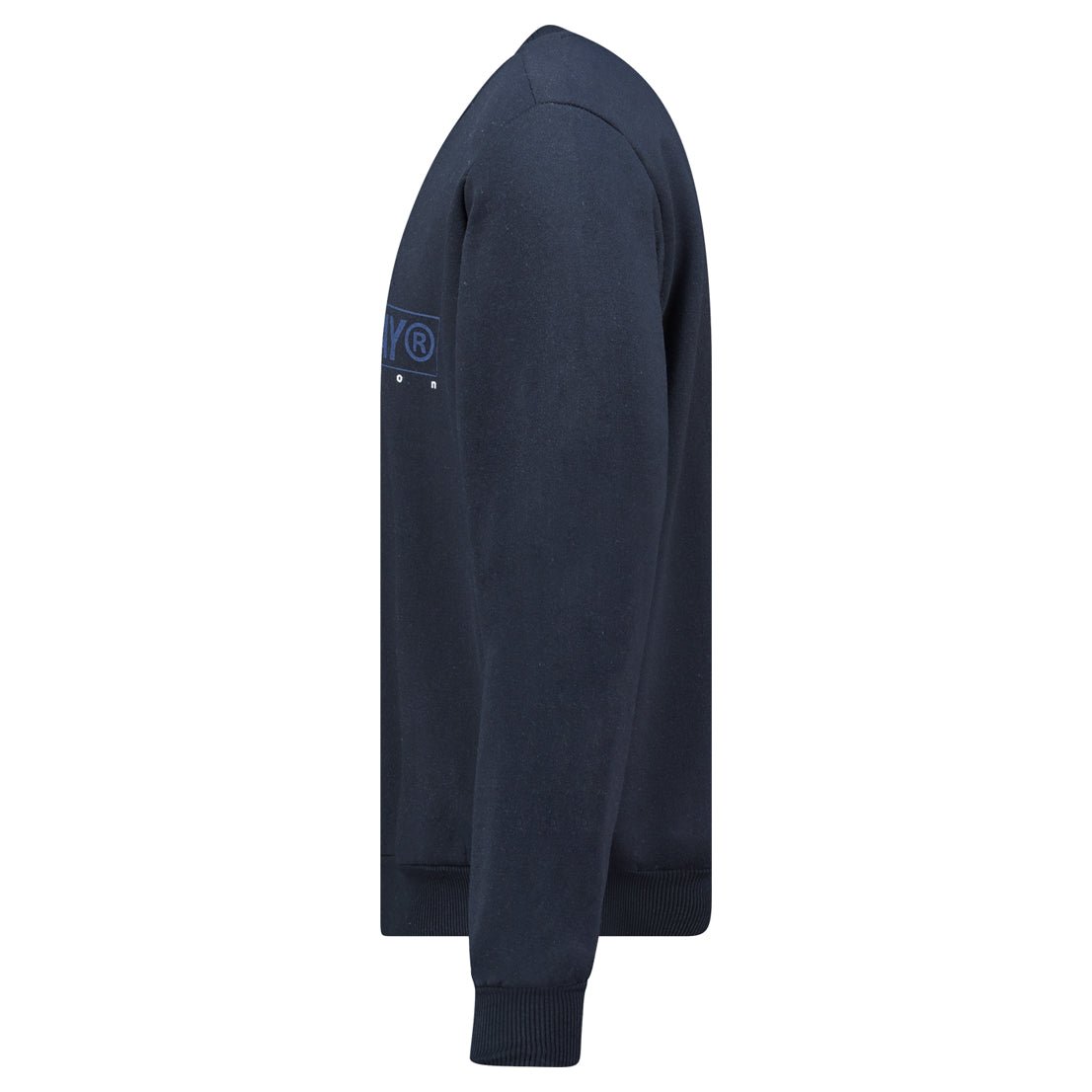 Geographical Norway Gotrun - Sweat Homme Passe - Tête avec Impressions sur le Devant Marine - Geographical Norway - S Marine