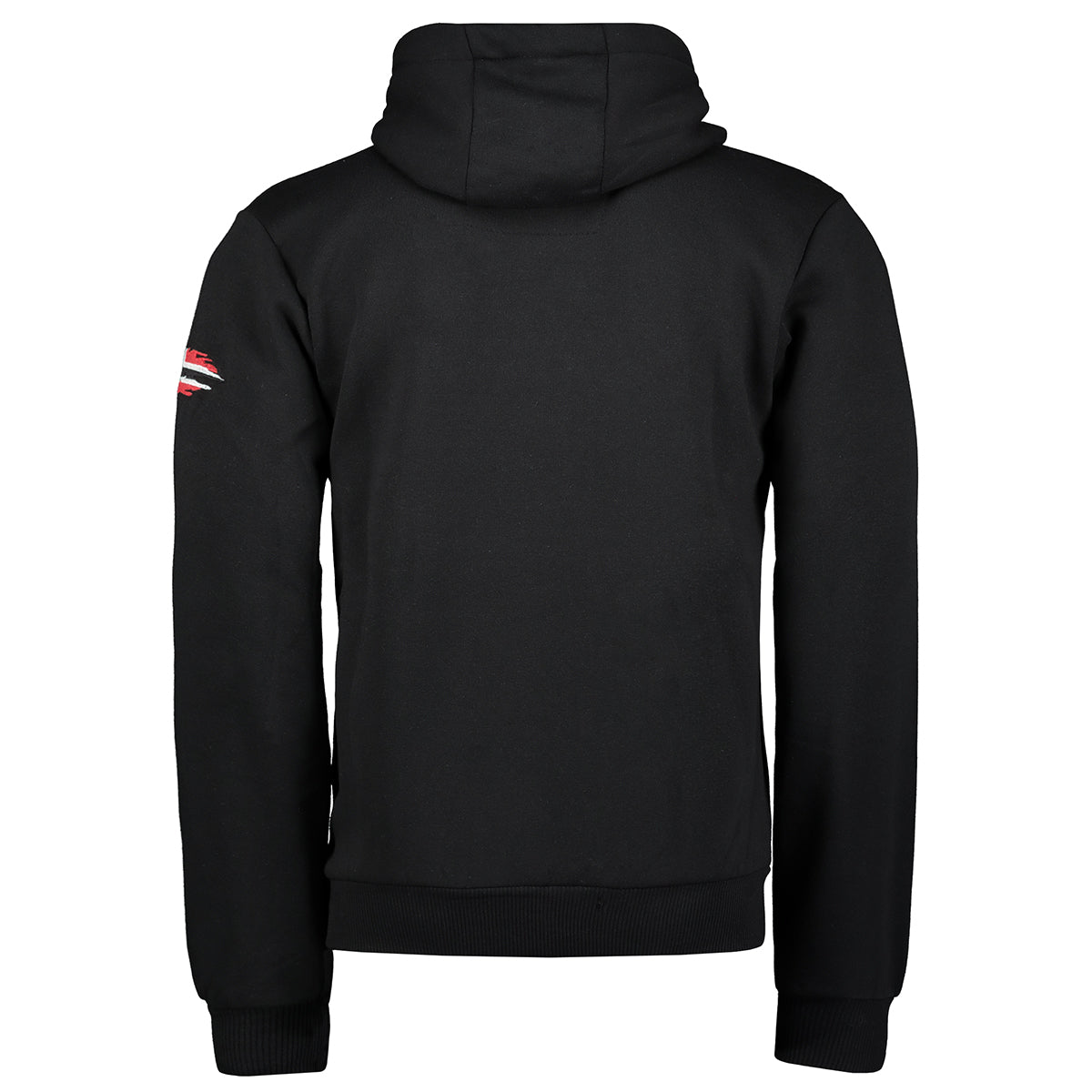 Geographical Norway Guitre Homme - Sweat à passe - tête Noir - Geographical Norway - S Noir