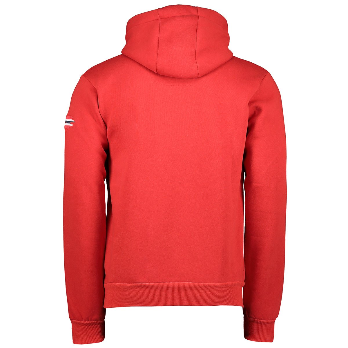 Geographical Norway Guitre Homme - Sweat à passe - tête Rouge - Geographical Norway - S Rouge