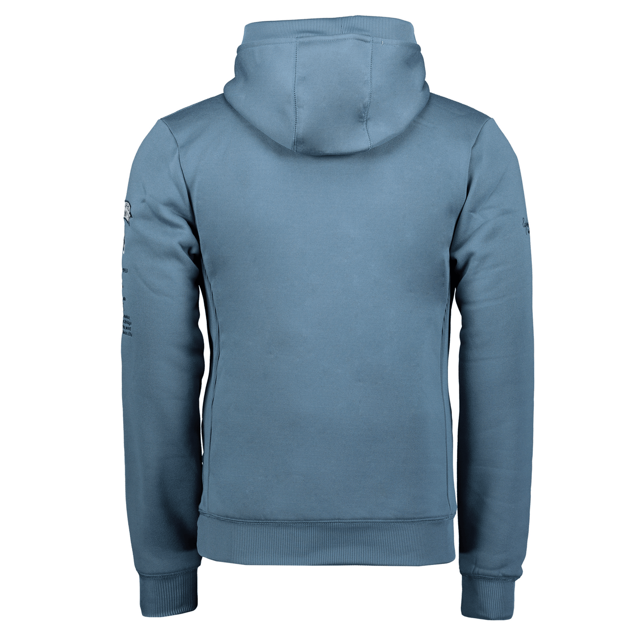 Geographical Norway Gymclass Homme - Sweat à Capuche Bleu Petrole - Geographical Norway - S Bleu Petrole