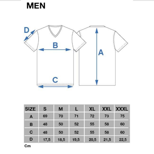 Geographical Norway Joasis Homme - T-shirt à col V Marine Marine - Geographical Norway - S Marine