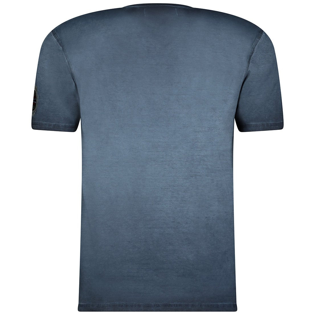 Geographical Norway Joasis Homme - T-shirt à col V Marine Marine - Geographical Norway - S Marine