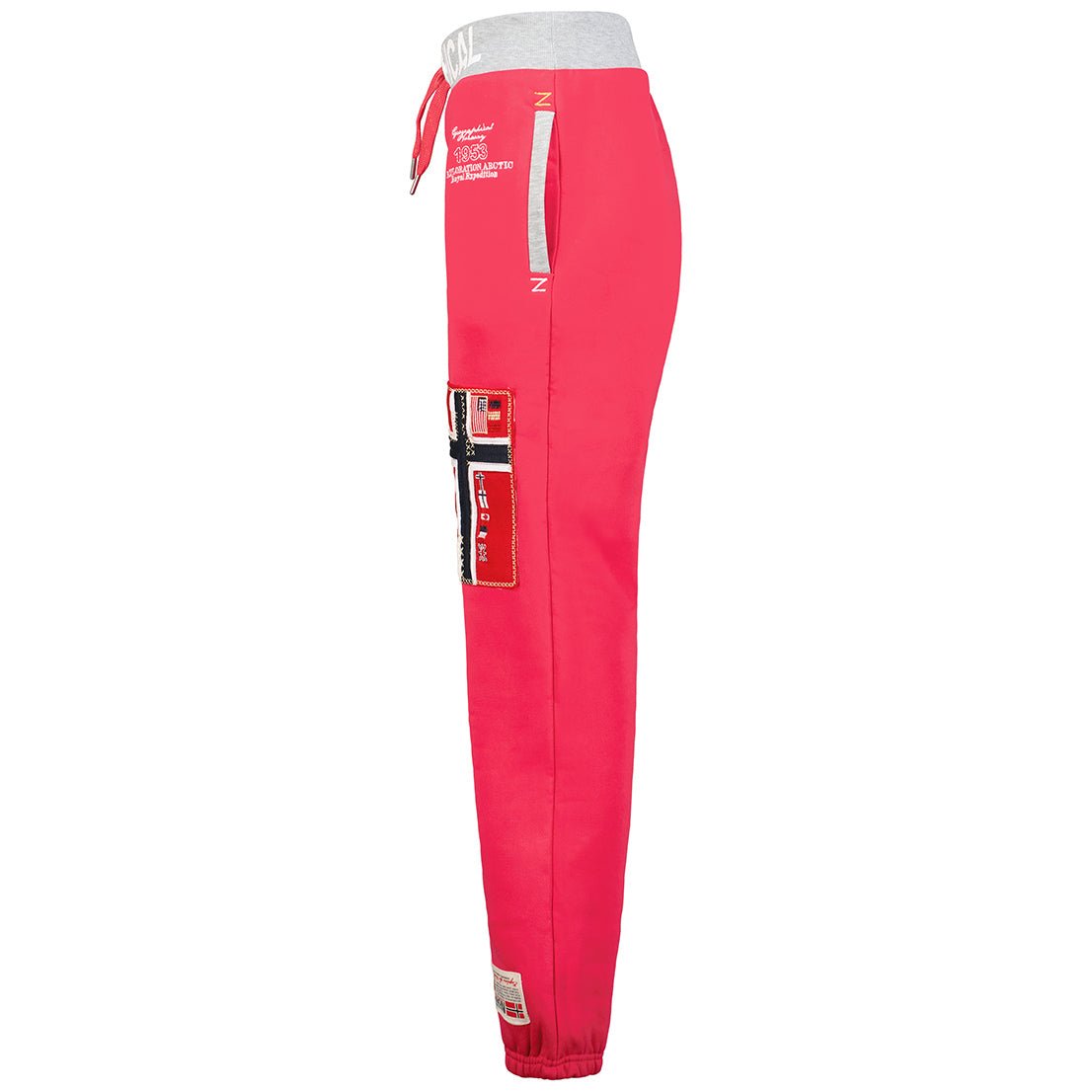 Geographical Norway Myer Femme - Pantalon de jogging bas resserré Rose Flash Rose Flash - Geographical Norway - S Rose Flash
