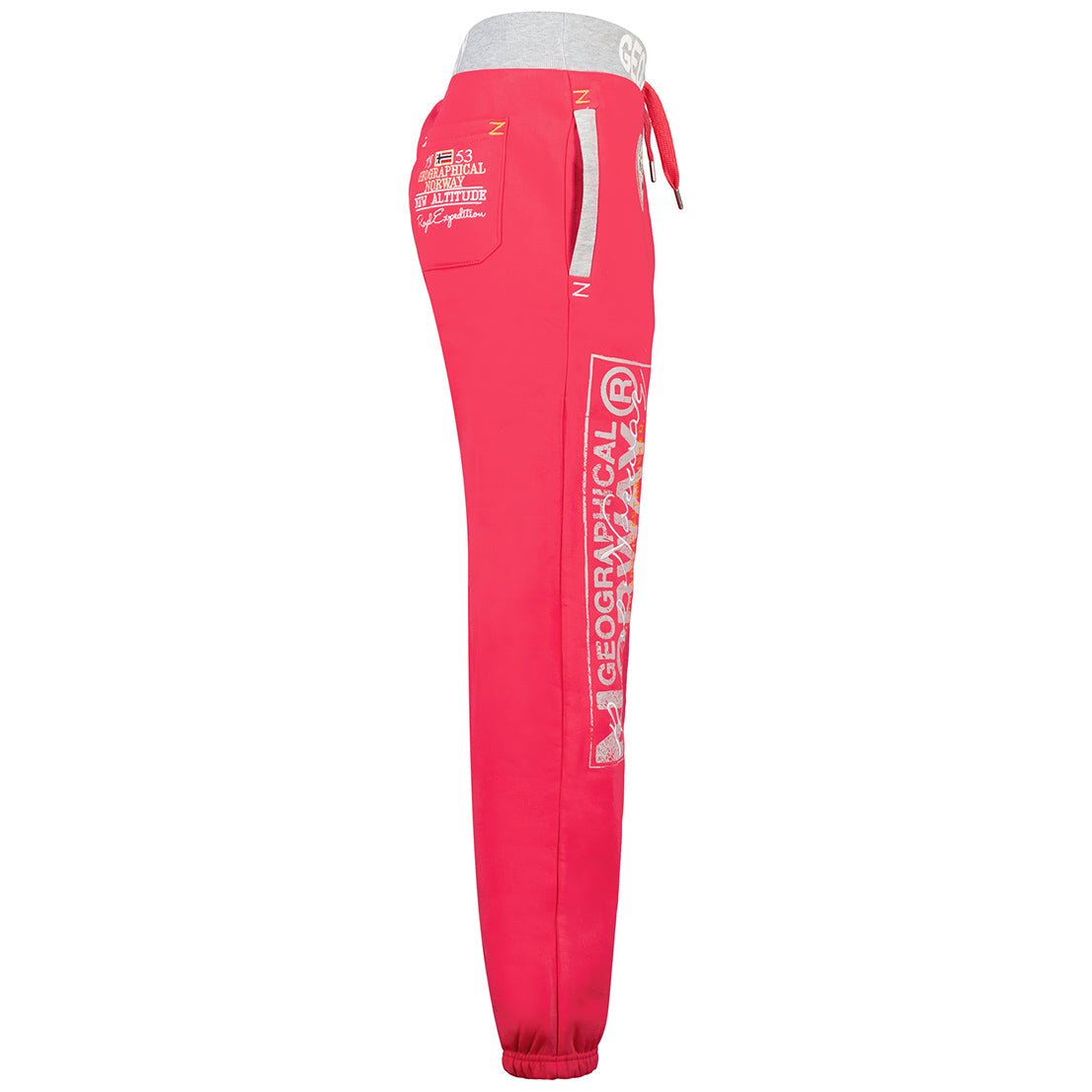 Geographical Norway Myer Femme - Pantalon de jogging bas resserré Rose Flash Rose Flash - Geographical Norway - S Rose Flash