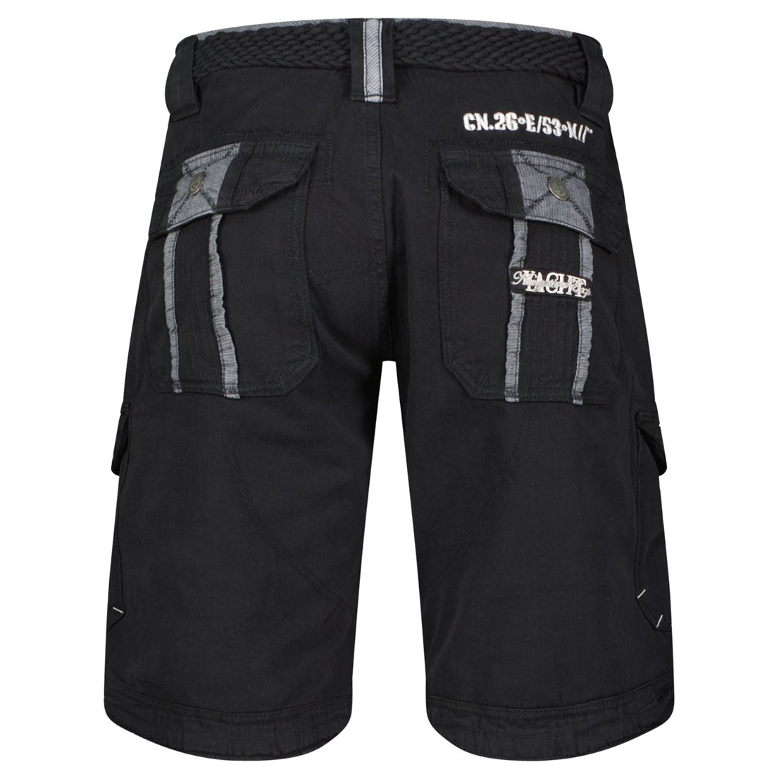 Geographical Norway Paillette Homme - Bermuda Noir - Geographical Norway - 3XL Noir