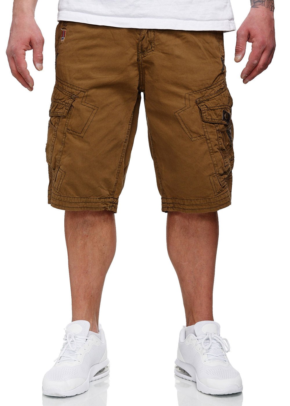 Geographical Norway Peanut Homme - Bermuda Kaki - Geographical Norway - S Kaki