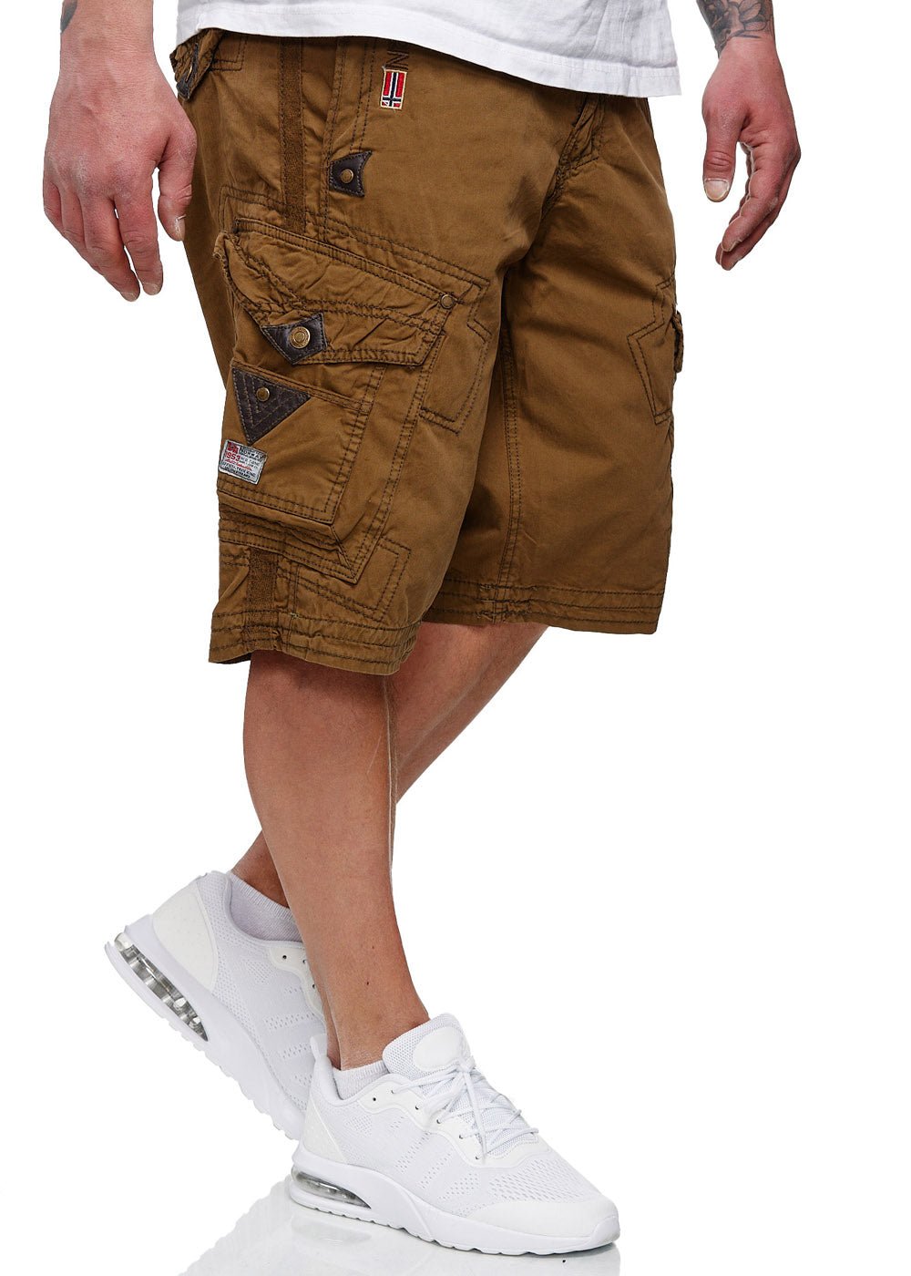 Geographical Norway Peanut Homme - Bermuda Kaki - Geographical Norway - S Kaki