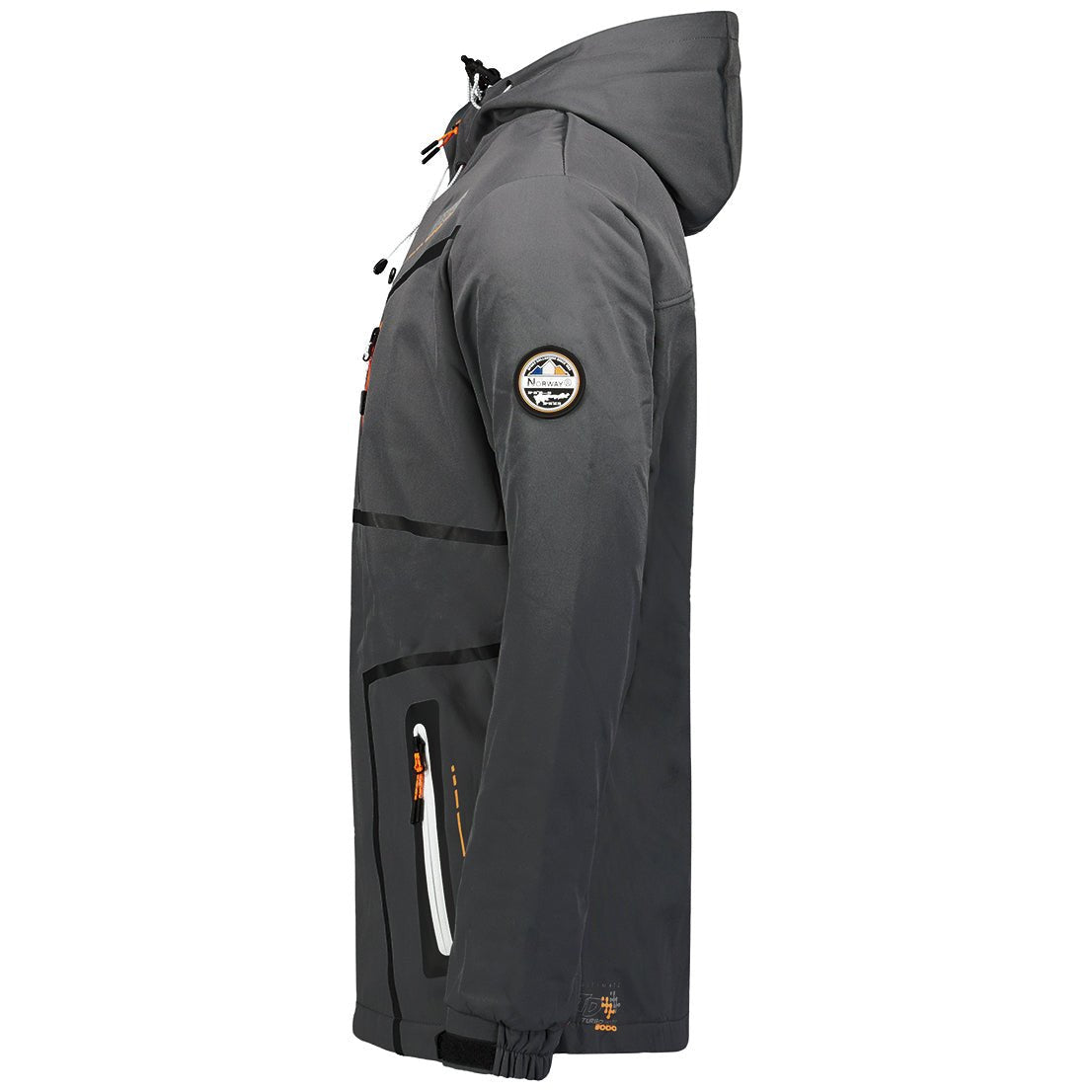 Geographical Norway Truello Homme - Softshell Gris Foncé - Geographical Norway - S Gris Foncé