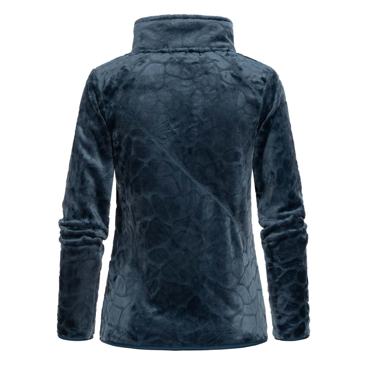 Geographical Norway Univers Femme - Polaire Avec Broderie sur la Poitrine et sur la Manche Marine Marine - Geographical Norway - S Marine
