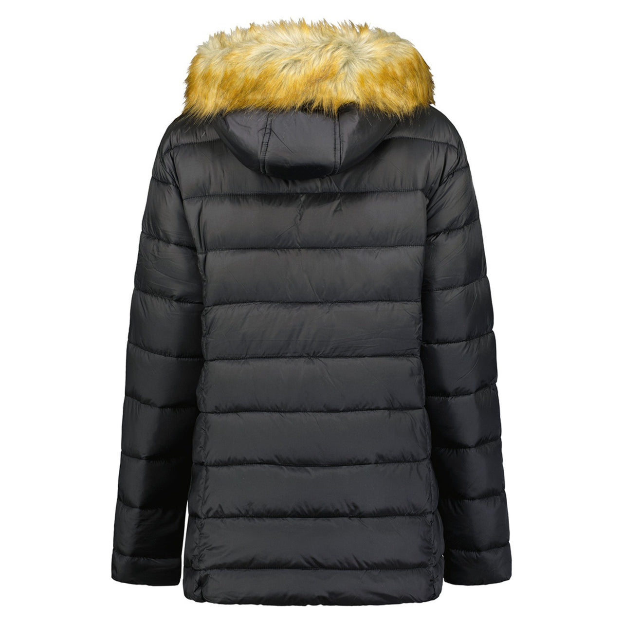 Geographical Norway Adela Femme - Gesteppter Parka Schwarz - Geographical Norway - S Schwarz