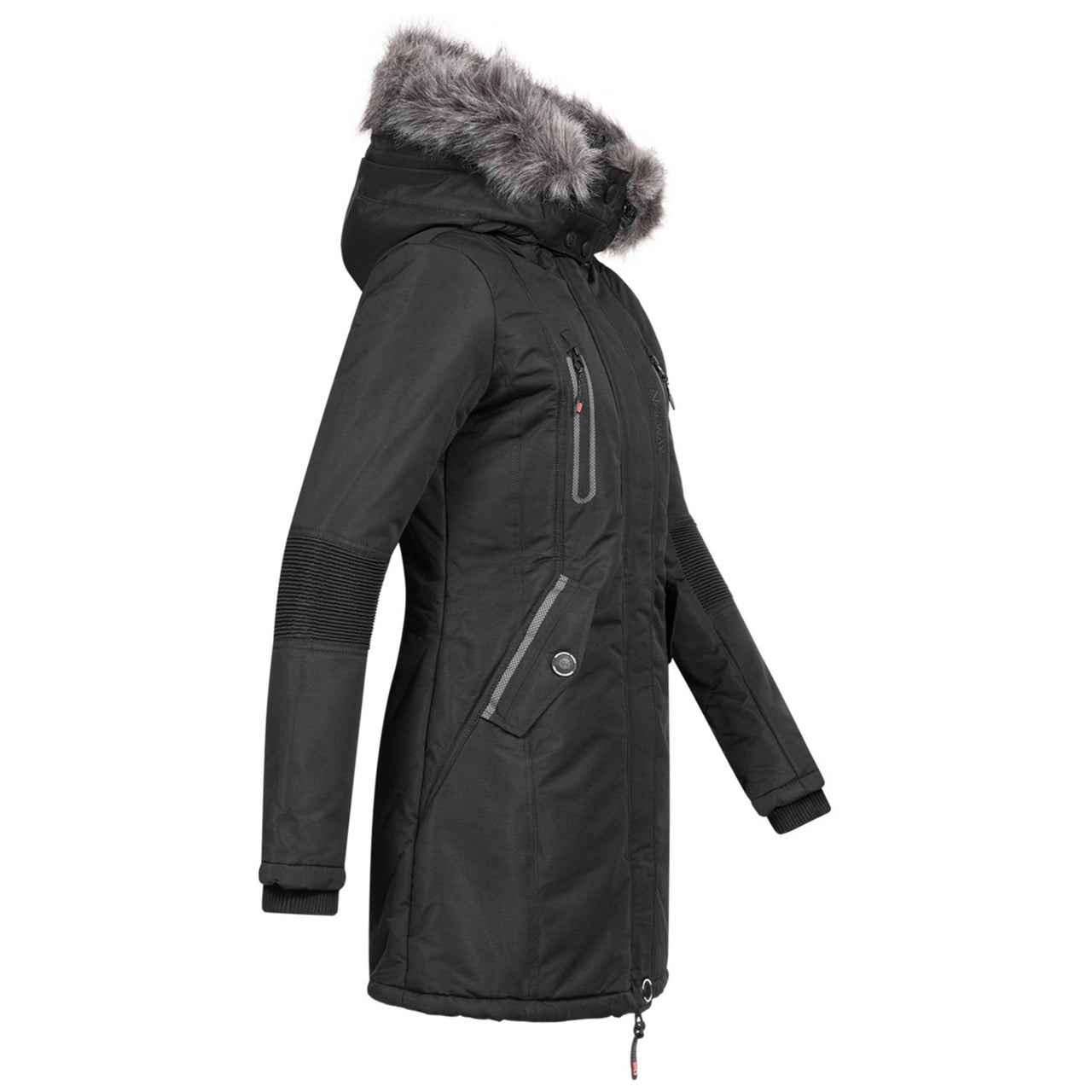 Geographical Norway Coraly Femme - Parka Schwarz - Geographical Norway - S Schwarz