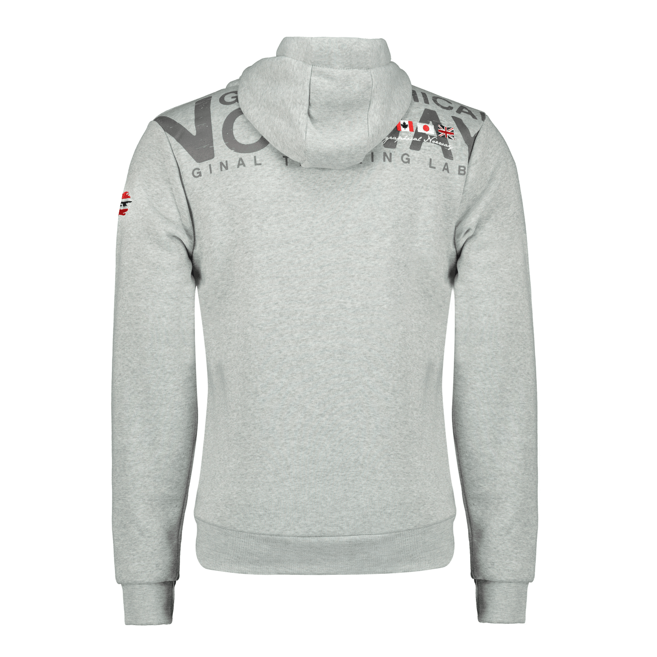 Geographical Norway Fespote Homme - Kapuzenpullover Hellgrau - Geographical Norway - S Hellgrau