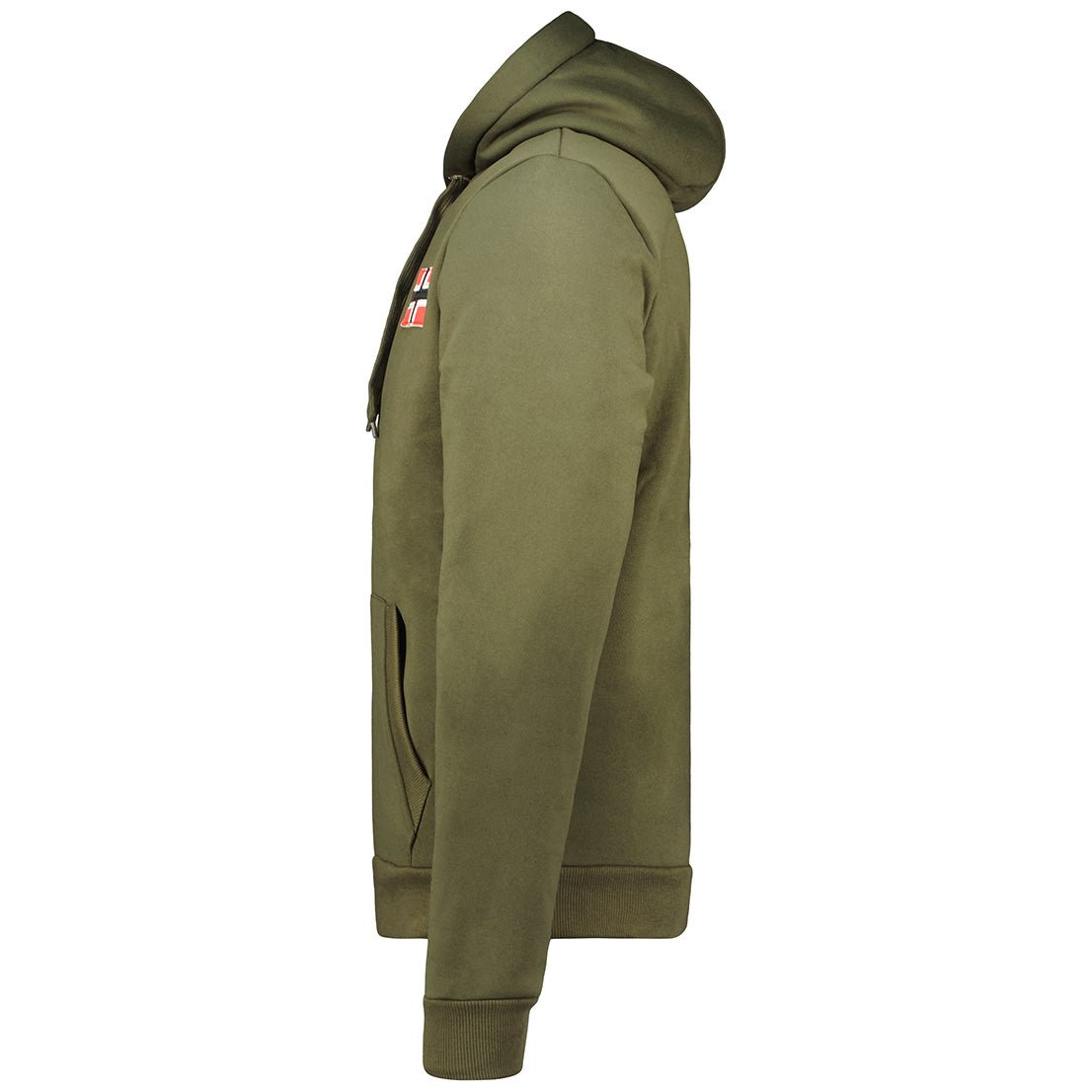 Geographical Norway Fondant Homme - Sweatshirt Khaki - Geographical Norway - M Khaki