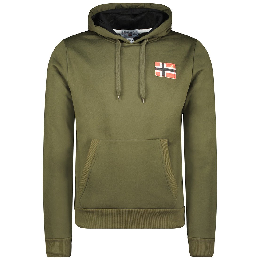 Geographical Norway Fondant Homme - Sweatshirt Khaki - Geographical Norway - M Khaki