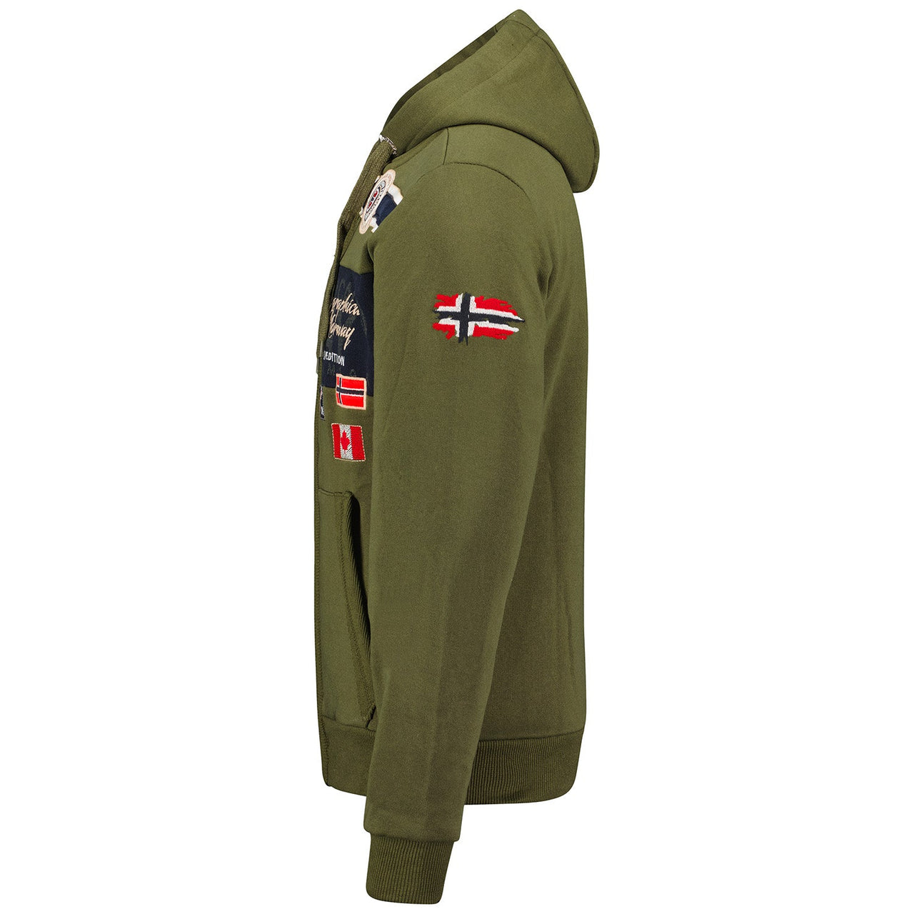 Geographical Norway Garadock Homme - Sweatshirt Khaki - Geographical Norway - S Khaki