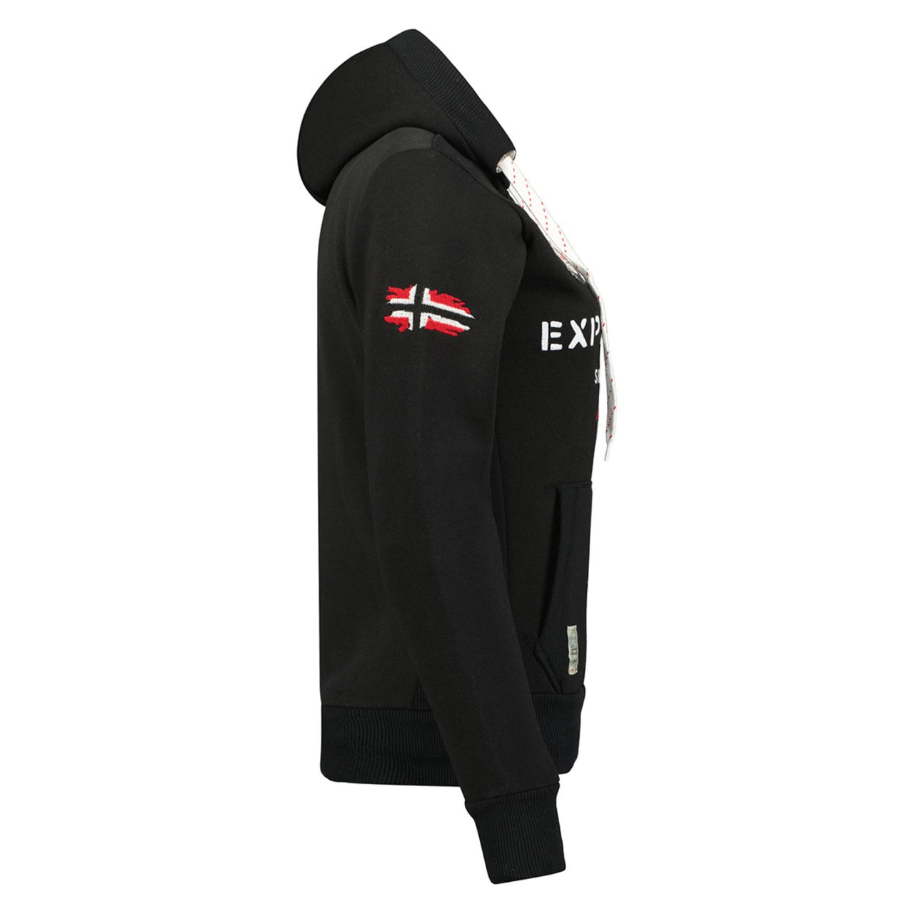 Geographical Norway Goptaine Femme - Sweat passe - Kopf Schwarz - Geographical Norway - S Schwarz