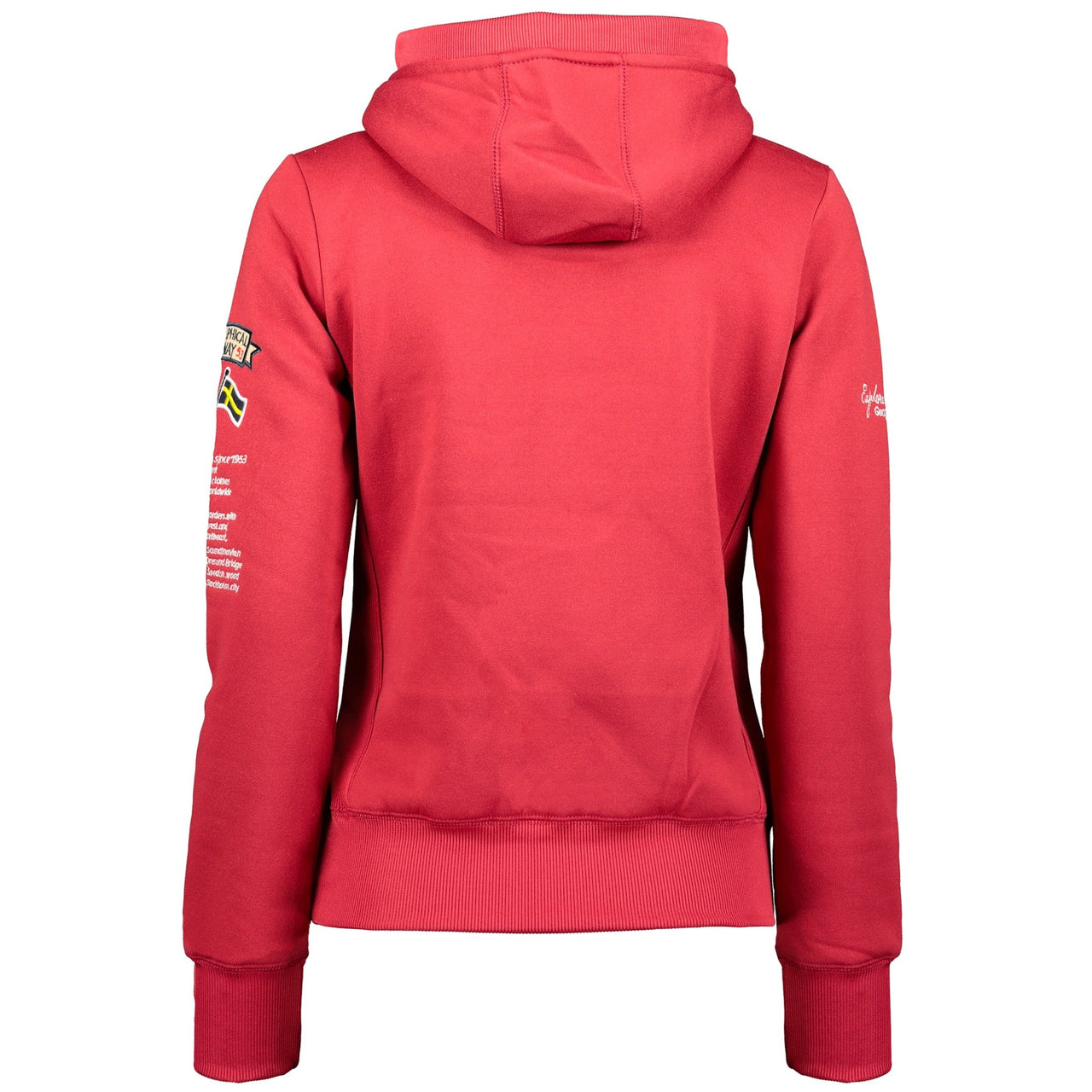 Geographical Norway Gymclass Damen - Kapuzenpullover Grenat - Geographical Norway - S Grenat