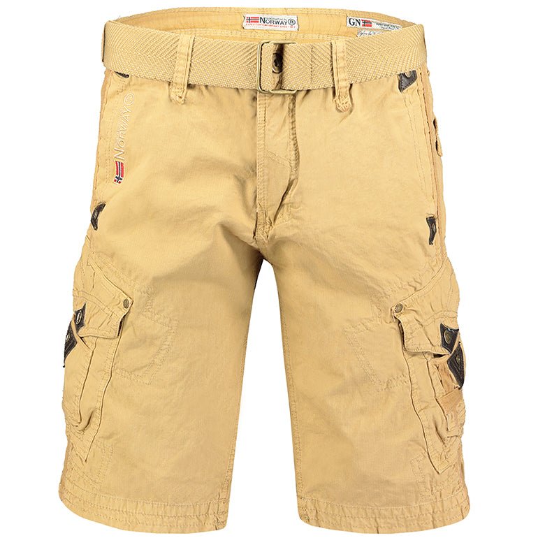 Geographical Norway Peanut Homme - Bermuda-Shorts Beige - Geographical Norway - S Beige