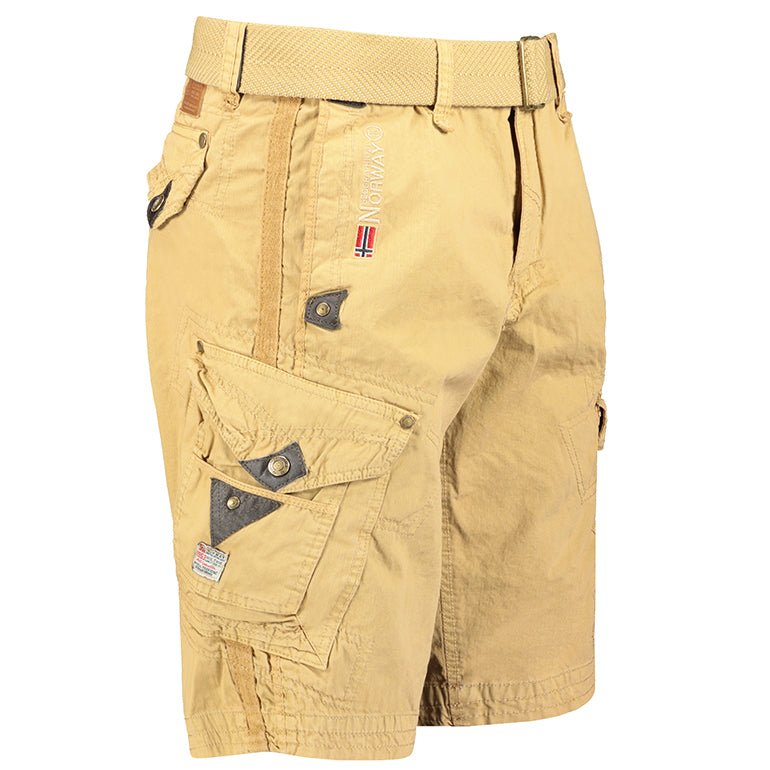 Geographical Norway Peanut Homme - Bermuda-Shorts Beige - Geographical Norway - S Beige