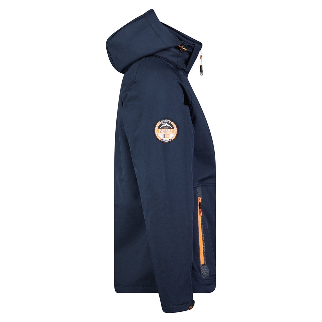 Geographical Norway Roddy Homme - Softshell mit Kapuze Marine - Geographical Norway - S Marine