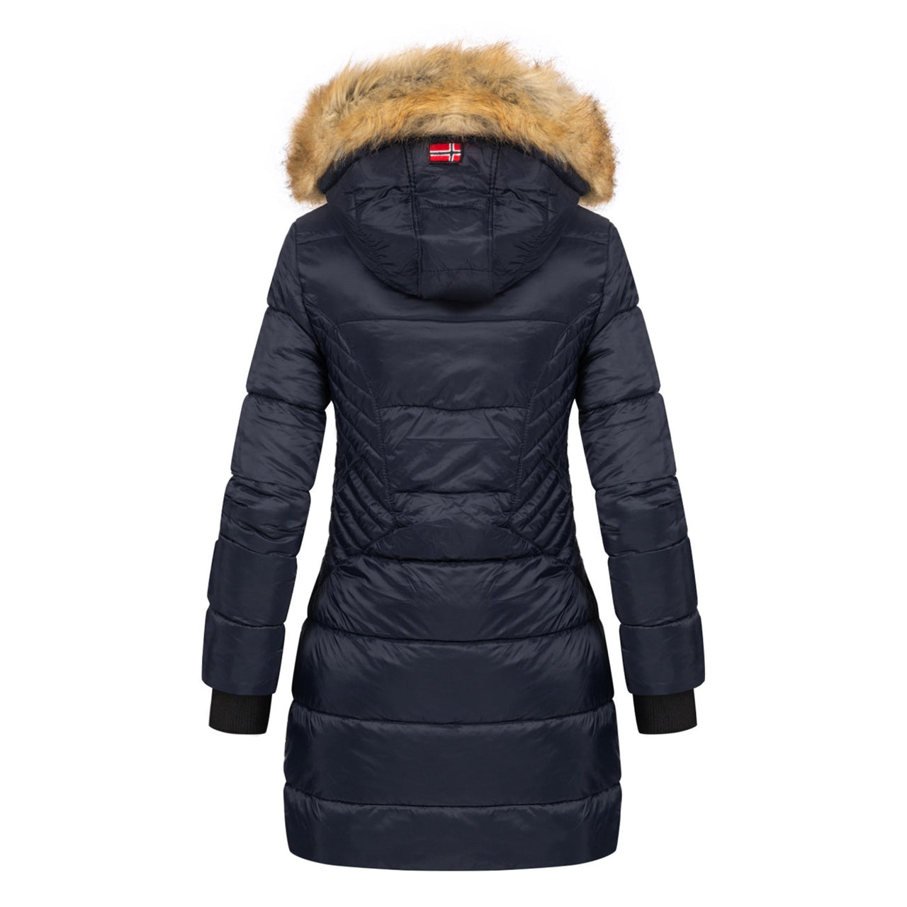 Geographical Norway Abeille Femme - Warm hooded parka Navy - Geographical Norway - S Navy