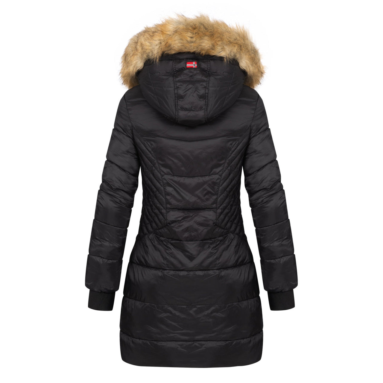 Geographical Norway Abeille Femme - Warm hooded parka Black - Geographical Norway - S Black