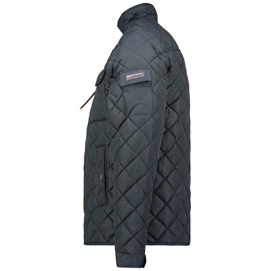 Geographical Norway Belificio Man - Navy Quilted Jacket - Geographical Norway - S Navy