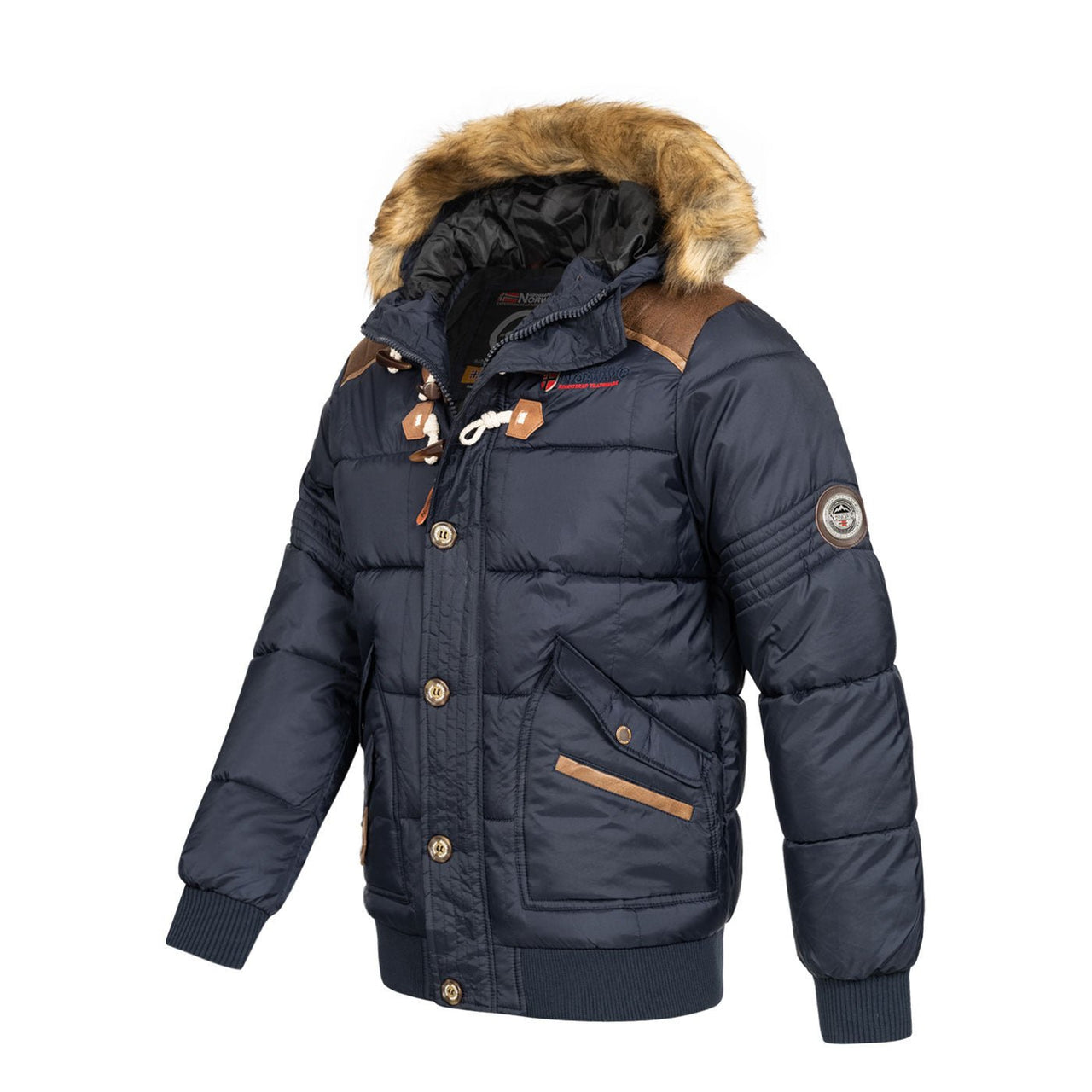 Geographical Norway Belphegore Homme - Quilted padded jacket Navy - Geographical Norway - S Navy