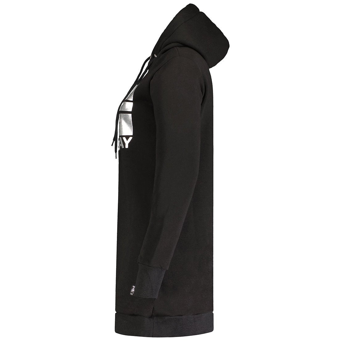 Geographical Norway Fabienne Femme - Hooded Sweat Dress Black - Geographical Norway - S Black