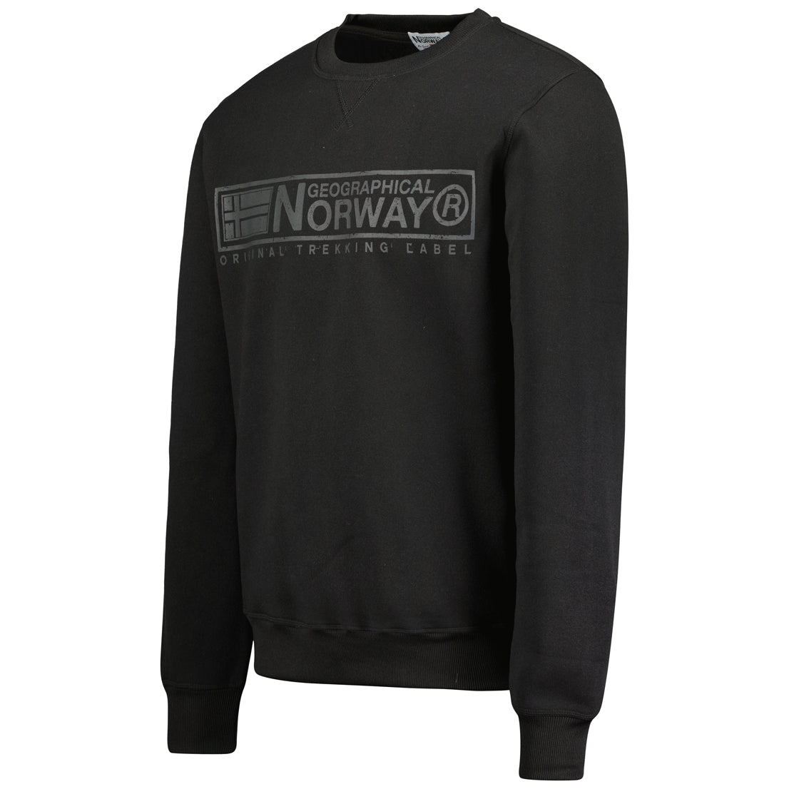 Geographical Norway Gantoine Man - Sweat Black - Geographical Norway - S Black